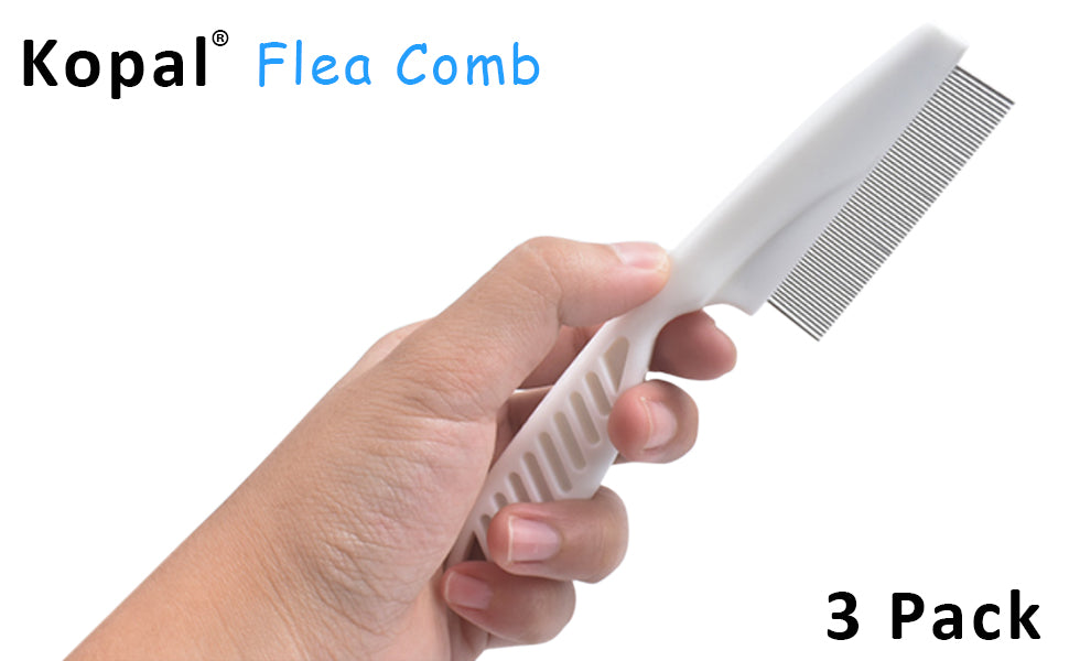 Heavy Duty Stainless Steel Pet Flea Comb
