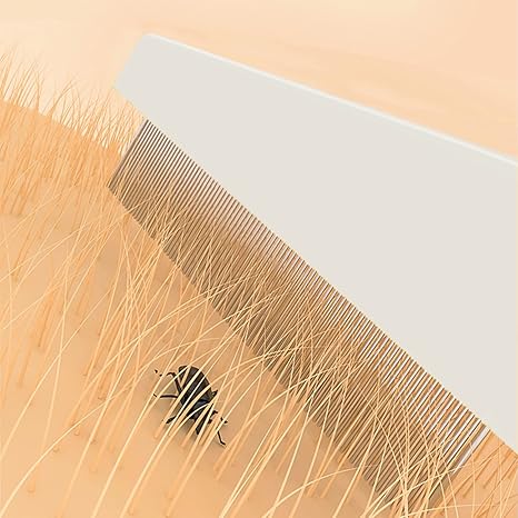 Heavy Duty Stainless Steel Pet Flea Comb