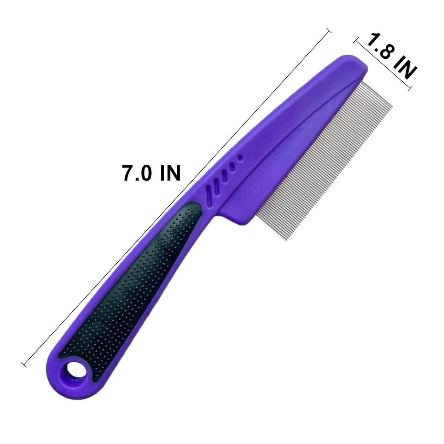 Heavy Duty Stainless Steel Pet Flea Comb